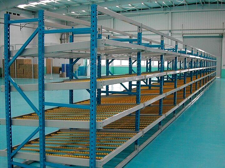 流利條倉儲貨架